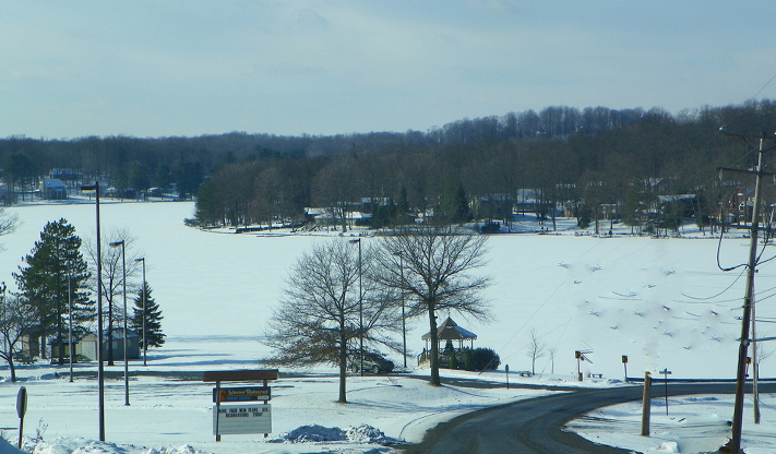 Treasure Lake Seasonal Landscape Scene