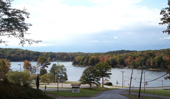 Treasure Lake Seasonal Landscape Scene